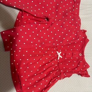 Carter's Red Polka Dot Dress Set